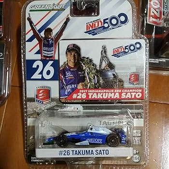 グリーンライト 1/64 インディカー 佐藤琢磨 ミニカー４個セット Amazon | GREEN LIGHT グリーン ライト 1/64 INDY CAR 佐藤琢磨